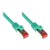 Good Connections RNS Cordon De Raccordement RJ-45 (P) Pour RJ-45 (P) 2 M SFTP, PiMF CAT 6 Démarré, Sans Crochet Vert