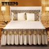 European-style Thick Lace Bed Skirt Bedroom Home One-piece Bedspread Sheets