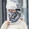 Lei Feng hat women's winter velvet thickened warm and cold hat men's cycling electric vehicle windproof ear protection Northeast cotton hat tide