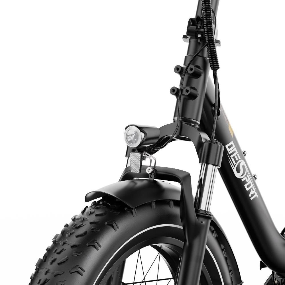 ONESPORT OT16Max 48V 500W Folding City Commuter Electric Bike, 20-inch, 48V 18AH battery, maximum range up to 120km.
