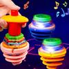 Children's Rotating Light & Sound Toy: Educational Outdoor Music Gyro with Colorful Lights for Boys and Girls Ages 2-3