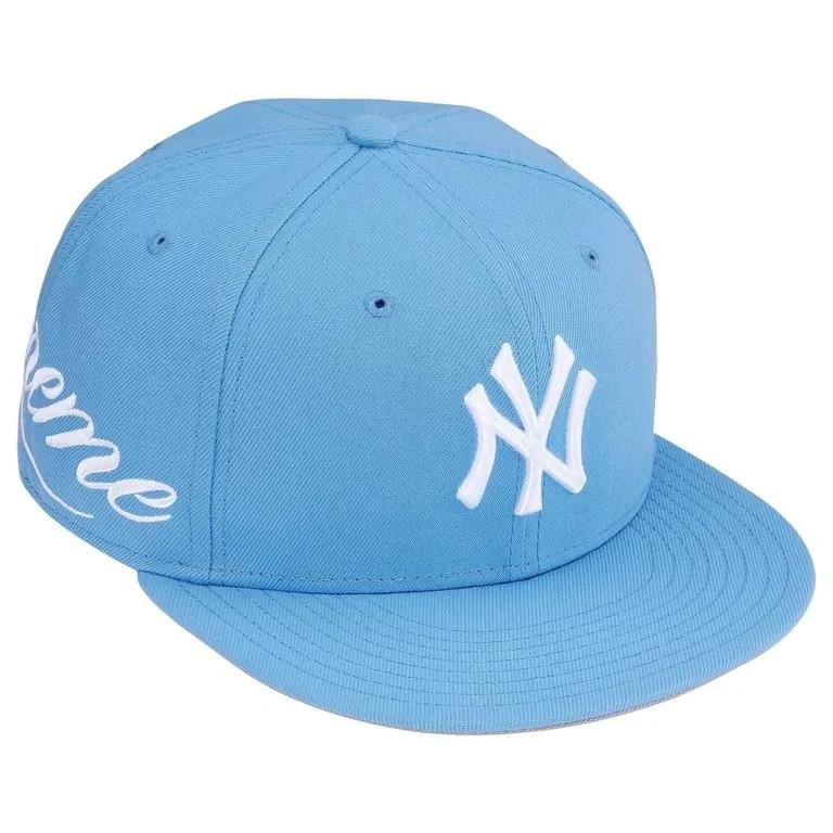Supreme x New York Yankees New Era Blue