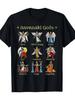 Футболка с изображением божеств Аннунаков из древней шумерской цивилизации