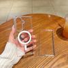 Clear Acrylic For Magsafe Magnetic Case For For Samsung Z Flip Z Fold 7 6 5 4 3 ZFlip7 Flip6 Wireless Charge Shockproof Bumper Cover