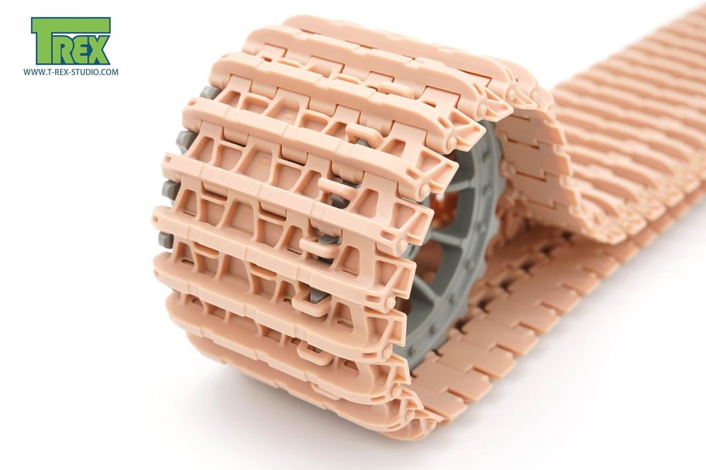 Studio WW2 German Tiger I Heavy Tank Movable Track Very Early Mirror Type Plastic Model Parts TR86022 T-Rex 1/16 (Tank)