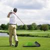 Golf Practice Mat Golf Hitting Mat with Golf Ball Tray for Indoor Outdoor Training