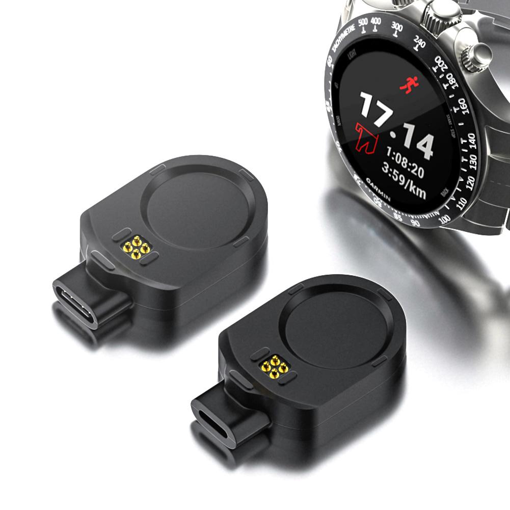 8-контактный/тип C для Garmin MARQ 2 MARQ (Ген 2) Зарядное устройство для часов Адаптер Стабильный Зарядный кабель Конвертер Plug and Play для дома Путешествий