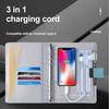Custom Logo A5 Diary Charging Notebook with 10000mAh Powerbank 16gGB Supports Wireless 2024 Agenda with Ballpoint Pen