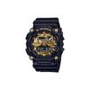 Мужские часы Casio G-SHOCK Серия 49,5 мм с двойным дисплеем (жидкокристаллический/аналоговый) Золотые GA-900AG-1ADR GA-900AG-1ADR