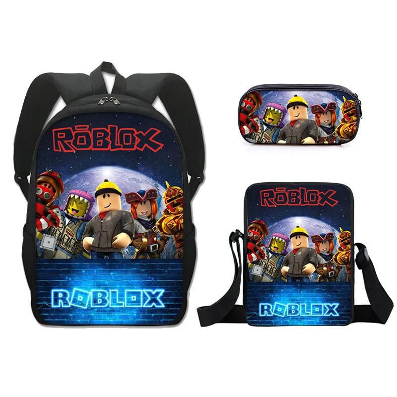 Набор детских рюкзаков Roblox из легкой ткани Oxford для школы и учебы