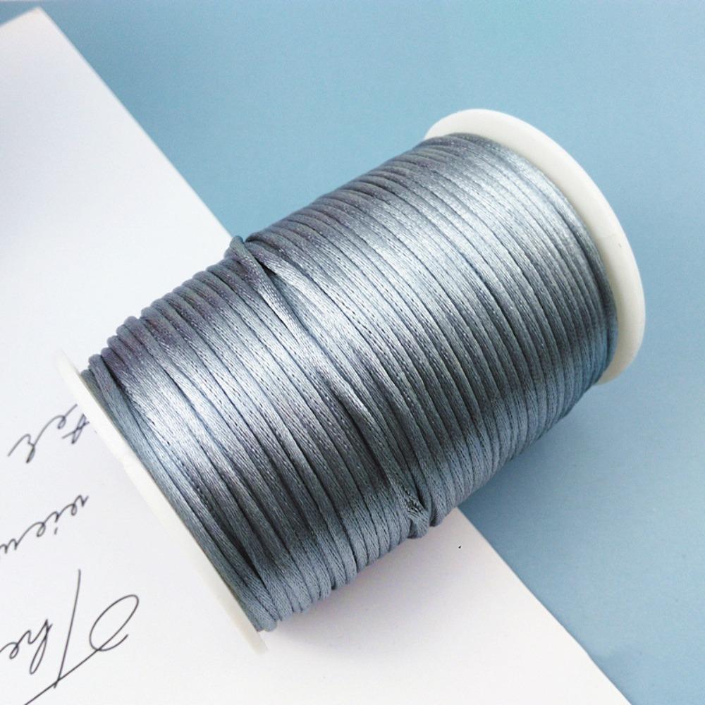 Макраме нить шнур с атласным блеском Гибкий шнур для DIY браслетов Нить для бисероплетения Материалы для рукоделия