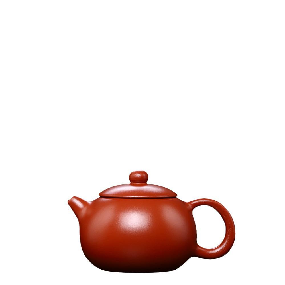 Small Xishi Yixing Red Clay Da Hong Pao Teapot for Kung Fu Tea Ceremony