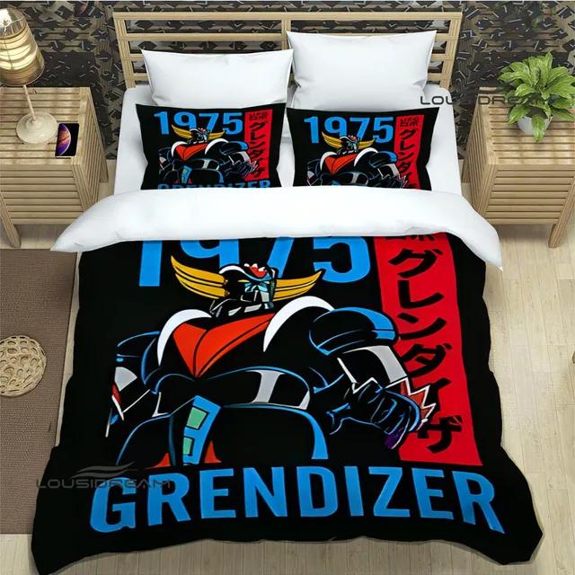 Комплекты постельного белья с принтом UFO ROBO GRENDIZER GOLDORAK изысканный комплект постельного белья пододеяльник комплект постельного белья люкс