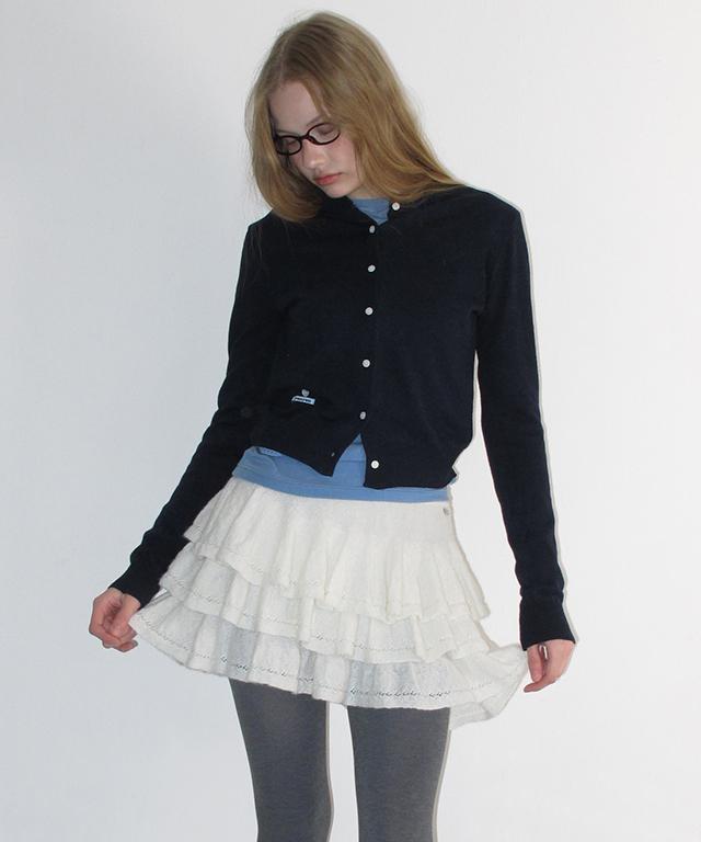 RONRON Soft Days Knit Cardigan Navy