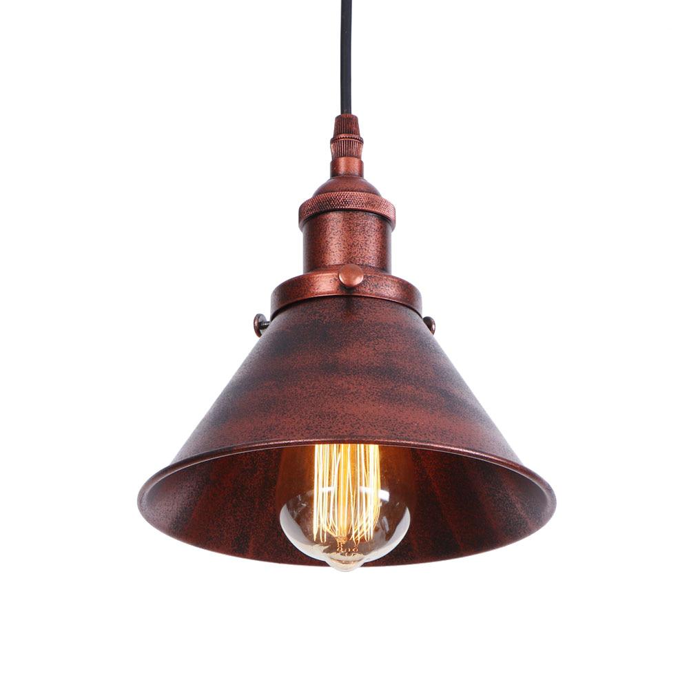 Промышленная ретро-лофт латунная люстра E27 гостиная столовая кухня коридор проход балкон