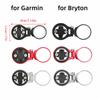 Aluminium Alloy Cycling Odometer Extension Mount for for Garmin/Bryton