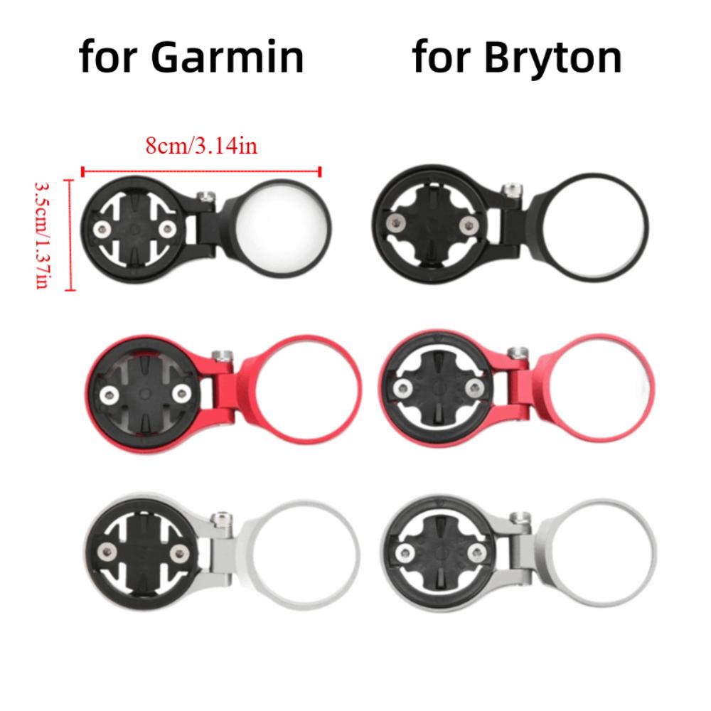 Aluminium Alloy Cycling Odometer Extension Mount for for Garmin/Bryton