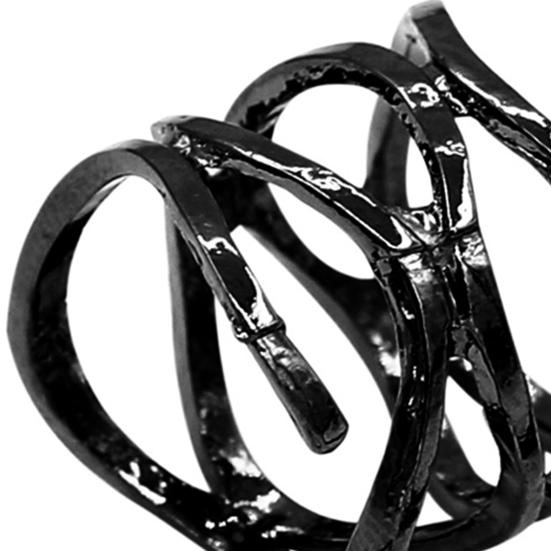 Кольца Регулируемые нежные черные винтажные штабелируемые кольца на суставы пальцев для вечеринки