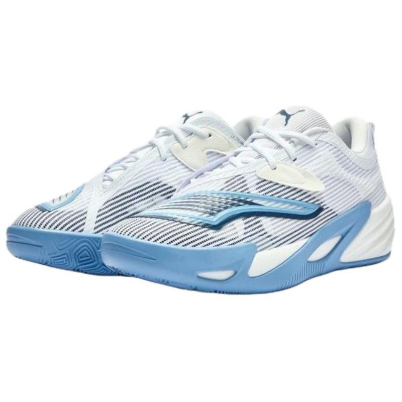 Puma Баскетбольные кроссовки для мужчин All Pro Nitro 2, низкие, сине-белые 312839-05
