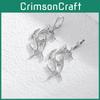 Creative Alloy Dragon Earrings For Women Versatile And Stylish Jewelry