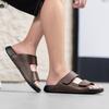 Beach Comfortable Flats Slides Casual Shoes Wading Aqua Shoes Metal Buckle Summer Men Slippers Indoor Outdoor Half Drag Sandals