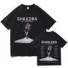 Shakira New Cotton T-shirts Las Mujeres Ya No Lloran World Tour 2025 Tshirt High Quality Casual Clothing Unisex Loose Tees Tops