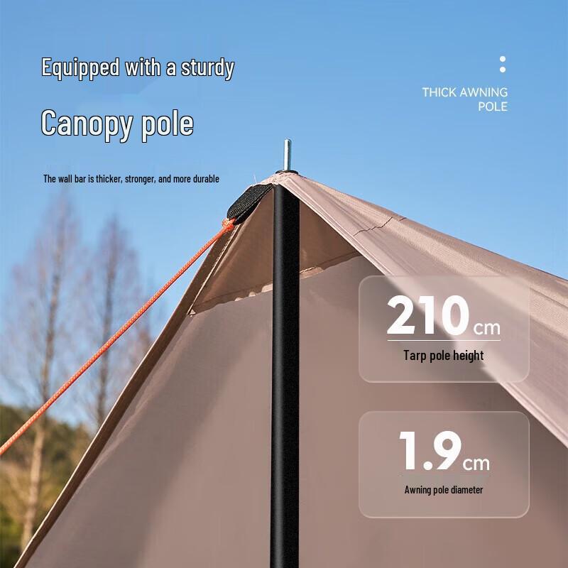 Makizaza Portable Hexagonal Camping Tarp