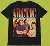 Футболка группы Arctic Monkeys Черная с коротким рукавом Все размеры JJ4163 Унисекс футболка