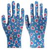 Lightweight Breathable Nylon Gardening Gloves - Wear-Resistant, Multi-Color Patterns