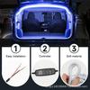 Универсальная светодиодная полоса для подсветки багажника Bluetooth для 99% автомобилей - RGB-подсветка салона
