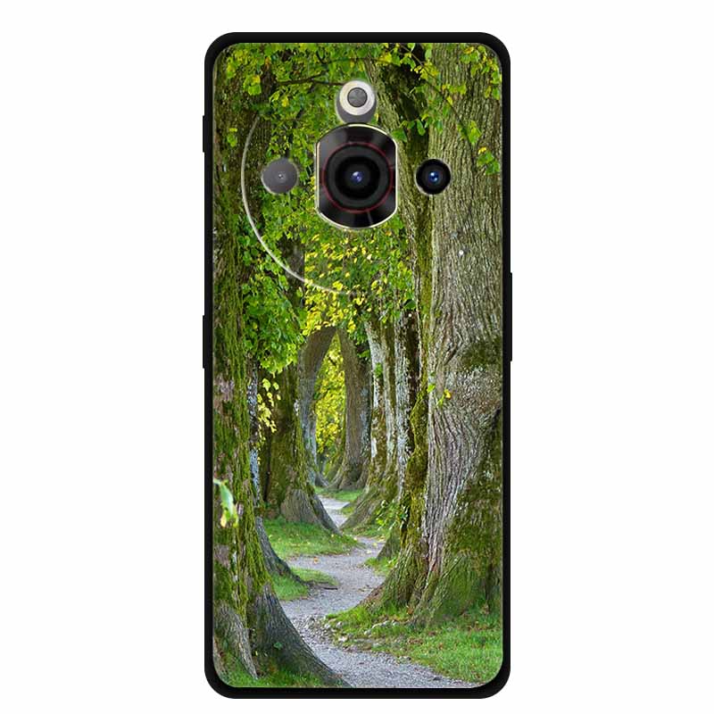 Для чехла NUBIA Focus Pro 5G Оригинальный Мягкий Силикон ТПУ Чехлы для Телефона Задняя Крышка Для NUBIAFocus Pro Модный Планета Защитный Coque