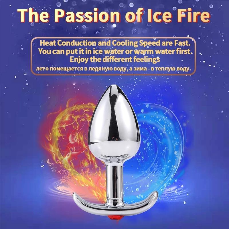 Металлическая Анальная Пробка Анальная Пробка Секс-Игрушки Анальные Игрушки для Мужчин Женщин Инструмент Мастурбадор