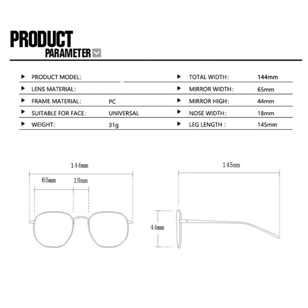 Black Shades Retro Sunglasses UV Protective Driving Glasses Travel Outdoor Sunglasses