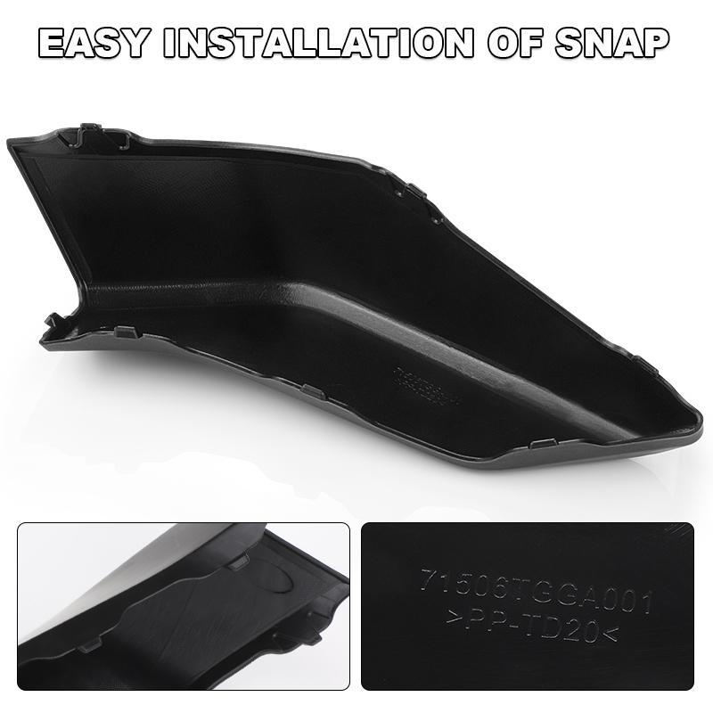 71506-TGG-A00 Rear Bumper Tow Hook Cover For Honda Civic Hatchback 2016 2017 2018    Tow Hook Cover Replacement Part