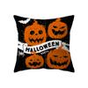 Happy Halloween Horror Pumpkin Spider Print Pattern Cushion Cover Home Living Room Sofa Decoration Square Pillow Pillow Cover