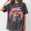 Gorillaz Band Print Short Sleeve Tshirt Alternative Electronic EDM DJ Post Punk Band Shirt Unisex Unisex 2026 Summer Streetwear Top