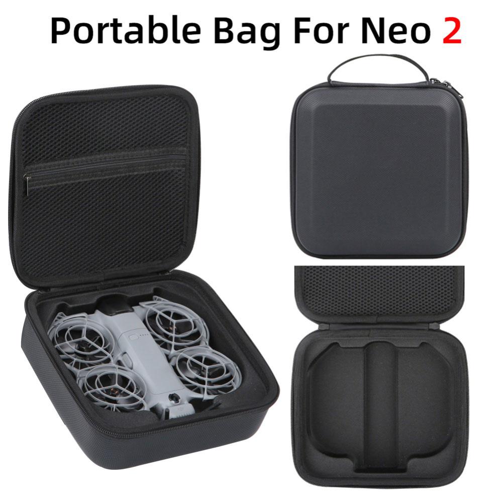 1 шт. Портативный кейс-сумка из ПУ-кожи для DJI NEO2, наружный, портативный, через плечо, с жестким корпусом, аксессуар, коробка