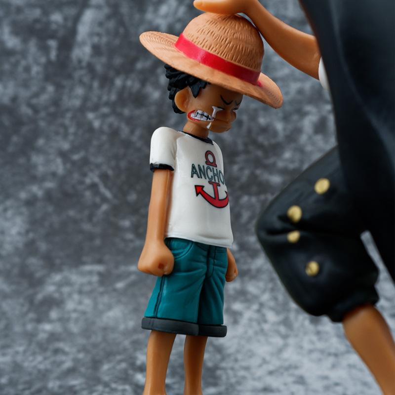 18cm Anime Pirate Captain Action Figure Model Desktop Ornament Creative Gift Collection Statue Toy