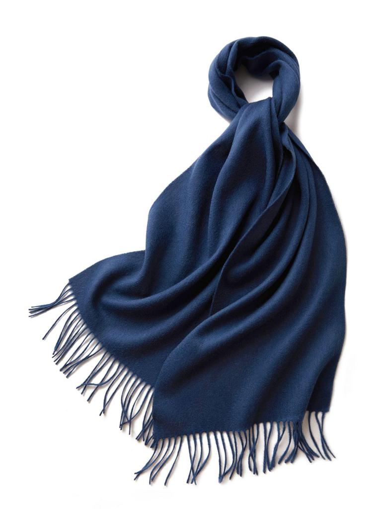 Unisex Retro Wool Scarf - Thick, Warm, and All-Match for Autumn and Winter