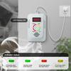 Smart Natural Gas CO Methane(CH4) Detector Combustible Gas Leak Monitor High-Sensitivity for Kitchen Safety Alarm Device