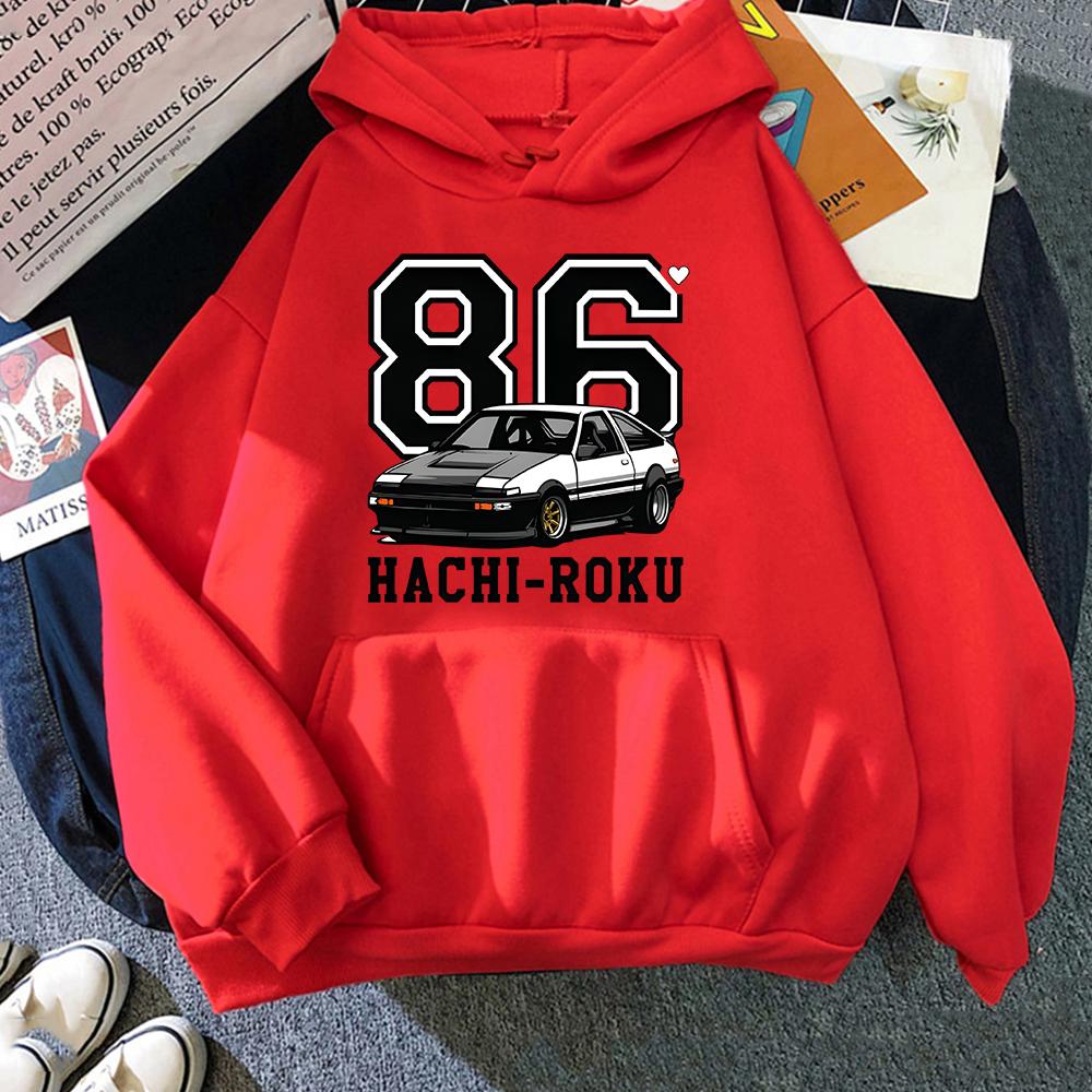 Initial D толстовки мужские AE86 Hachiroku дизайн автомобиля горячая аниме толстовка Fujiwara Tofu одежда новинка пуловеры большие размеры толстовки мужские