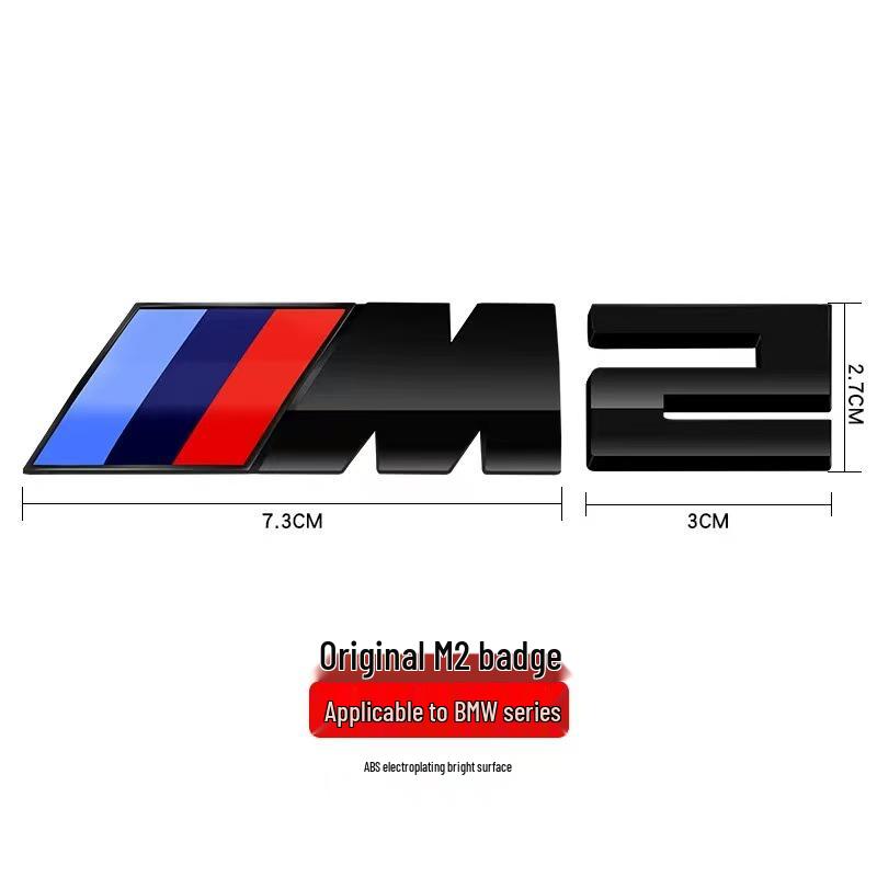 Наклейка-логотип на заднее крыло BMW M Series для M1-M6, 3 и 5 Серий, X6M