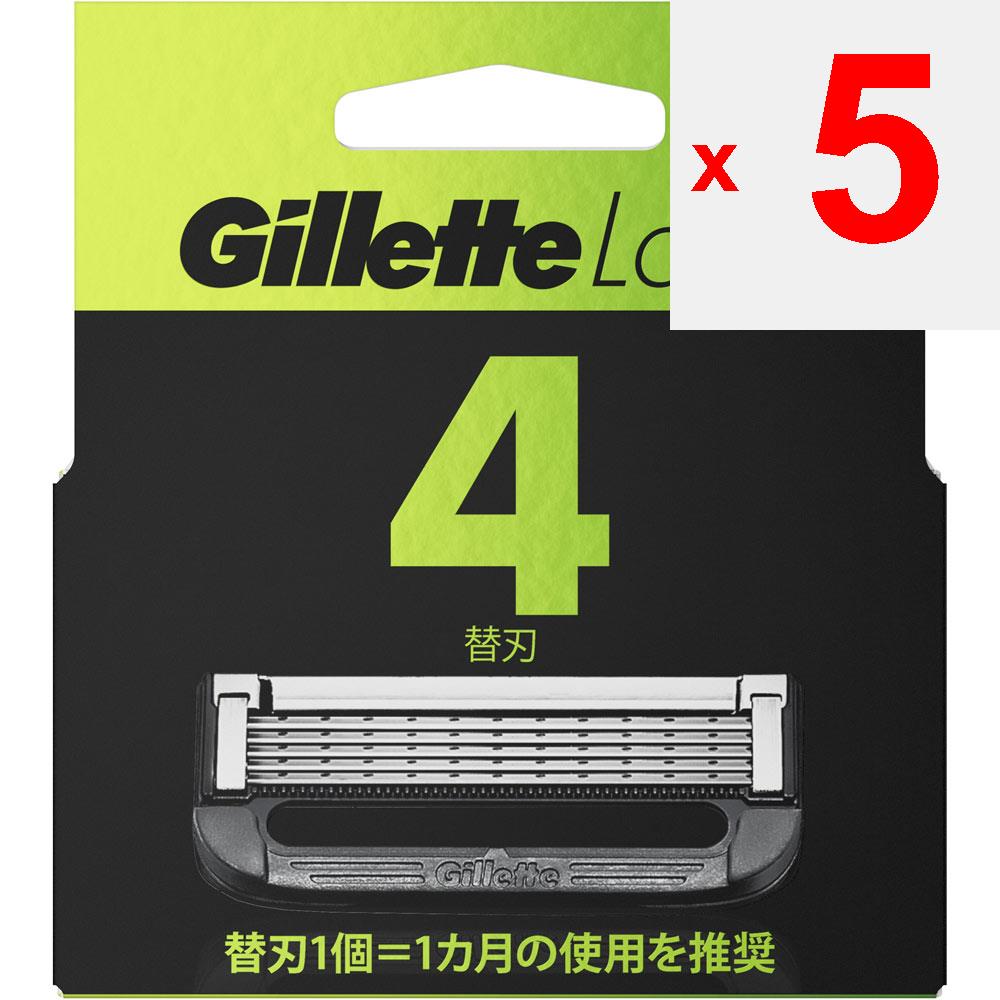 P&G Japan Отшелушивающее мыло Gillette Labo, 4 сменных лезвия Мужские сменные лезвия Бритвы для мужчин Поместите использованное лезвие в пустой футляр для лезвий и