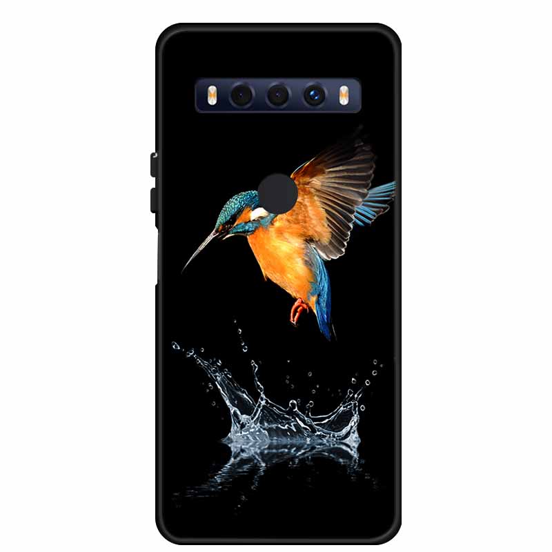 Для чехла TCL 10 SE 10SE Coque Черный ТПУ Силикон Мягкая задняя крышка Чехлы Для телефона TCL 10 SE 6.52" Funda Сумка Защитный чехол