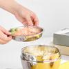 Double Layer Stainless Steel Thermal Lunch Box Anti-scalding Insulation Bowl  Picnic