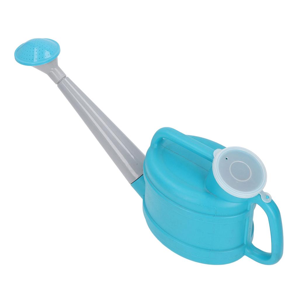 Лейка для полива растений ПЭ пластик Большая вместимость Лейка с широким горлом Садовые принадлежности 2,5 л Синий