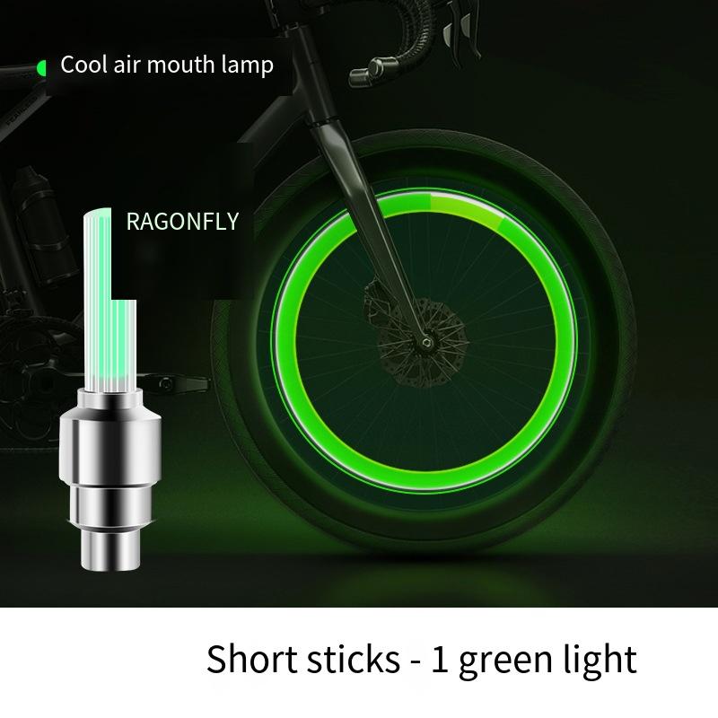 1 шт. велосипедный клапан, световой сердечник клапана шины, световой горный велосипед, детский велосипед, цветной предупреждающий окружающий свет
