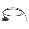 SZRMCC Neutrik Female 3 Pin To D-Tap Power Cable for Odyssey 7 7Q 7Q + Monitor, Apollo Monitor Recorder (Straight Cable)