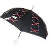 Joy Heart [M9823] - Зонт-трость черно-красный «Joy Heart» (корсет)