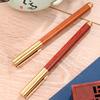 Business Ballpoint Pen Wood Body Writing Tools Creative Gel Pen  Students Gift
